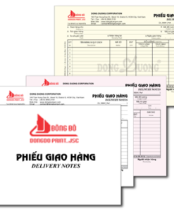 Phiếu giao hàng - Công Ty CP Quảng Cáo Và In Công Nghệ Mới Đông Đô